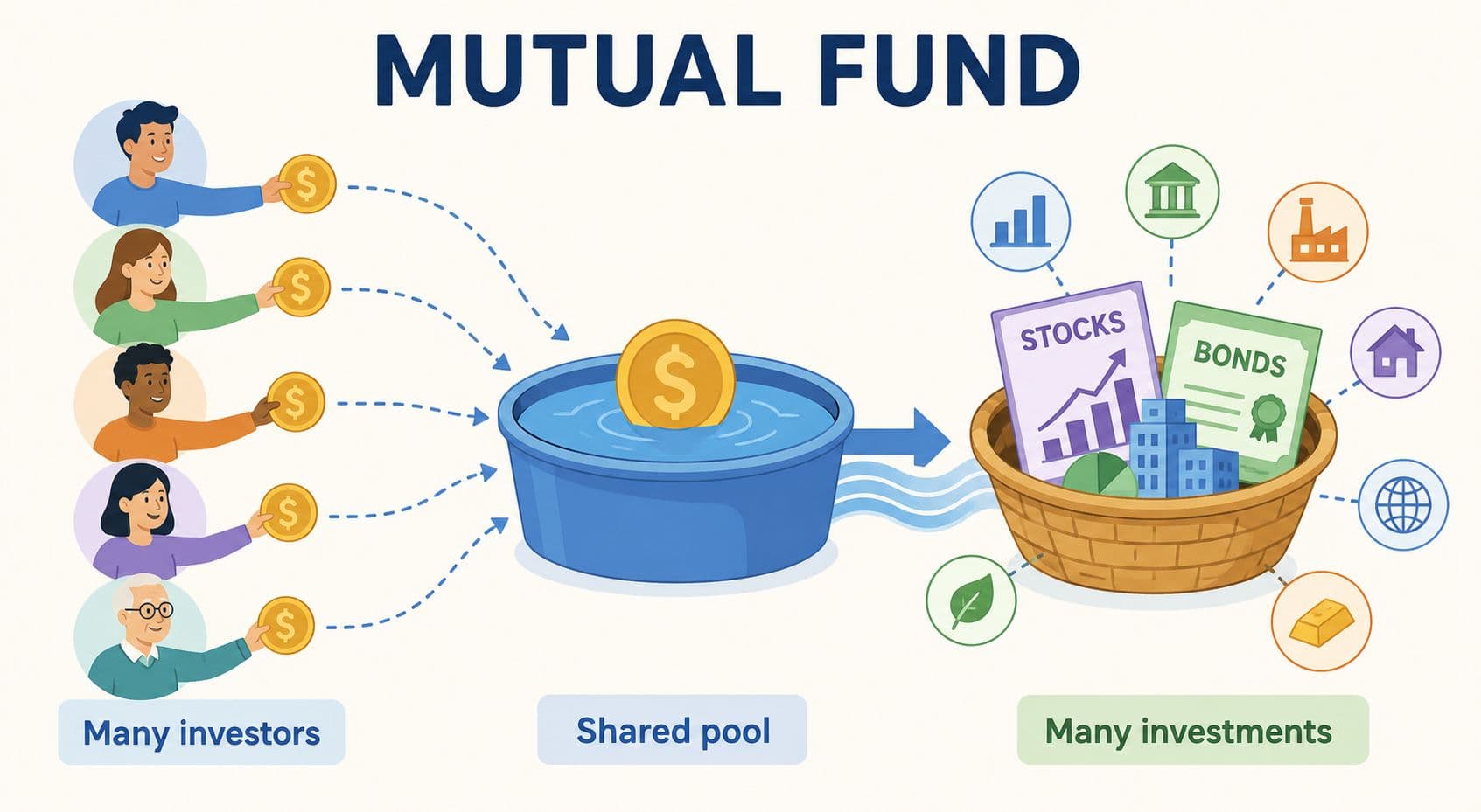 What Are Mutual Funds? illustration